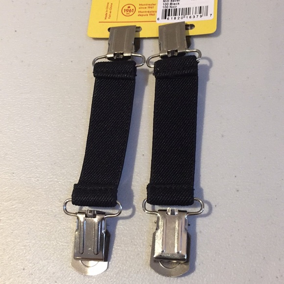 3 Pairs Hand Knit Mittens & Kombi Mitt Clips Kids Children's - Picture 9 of 16